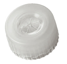 Picture of 9 mm Short thread MS cap transparent, one component closure