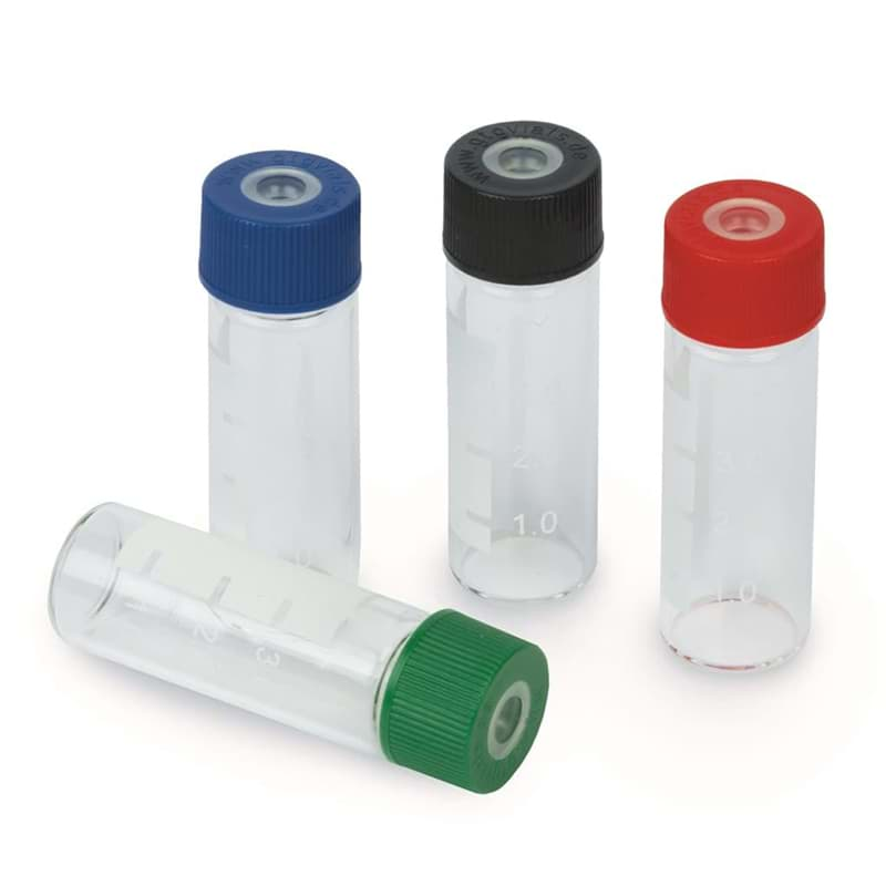 Picture of Rinse/Waste Vials 4 mL w. Diffusion Caps